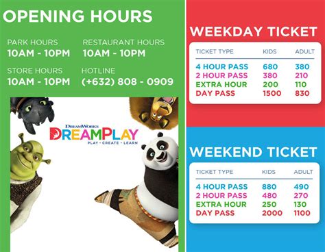 dreamplay birthday package price